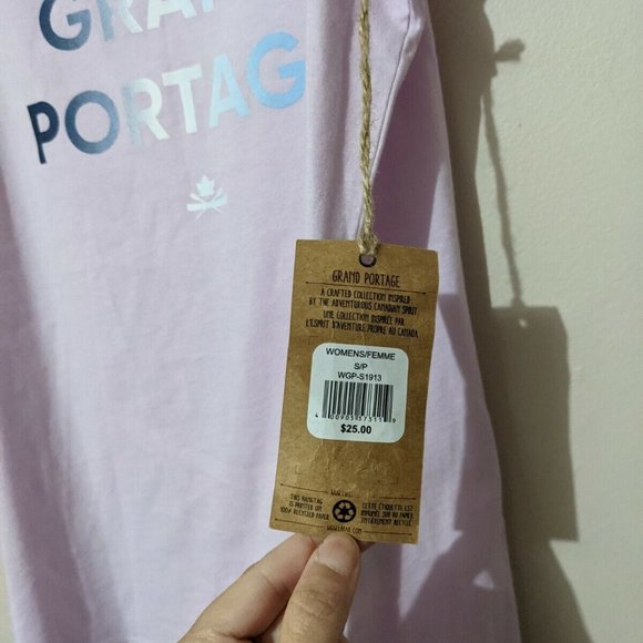 Hudson's Bay Life Is A Grand Portage Tank Top Size S HBC Canada Outdoors New! - Picture 5 of 5